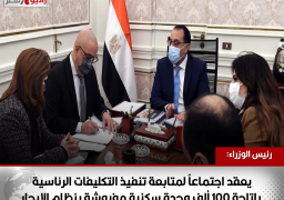 رئيس الوزراء يعقد اجتماعاً لمتابعة تنفيذ التكليفات الرئاسية بإتاحة ١٠٠ ألف وحدة سكنية مفروشة بنظام الإيجار