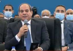 السيسي: معدل النمو السكاني لايتماشى مع قدرة الدولة
