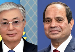 الرئيس السيسي يتلقى اتصالا هاتفيا من الرئيس الكازاخستانى لبحث التعاون