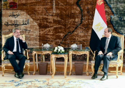 الرئيس السيسي يستقبل نيكولا ساركوزي الرئيس الفرنسي الأسبق