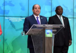 الرئيس السيسي يدعو الشركاء الدوليين لتعزيز الجهود لدعم الدول الأفريقية