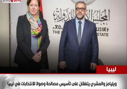 ويليامز والمشري يتفقان على تأسيس مصالحة وصولا للانتخابات في ليبيا