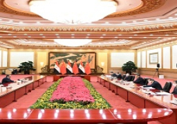 السيسى يجرى محادثات جانبية فى العاصمة الصينية بكين