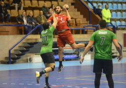 فريق اليد بالأهلي يفوزعلى طلائع الجيش في الدوري