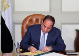 الرئيس السيسي يصدر عددا من القرارات الجمهورية