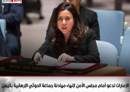 الإمارات تدعو أمام مجلس الأمن لإنهاء مهادنة جماعة الحوثي الإرهابية باليمن