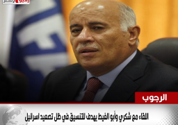 الرجوب: اللقاء مع شكري وأبو الغيط يهدف للتنسيق في ظل تصعيد اسرائيل