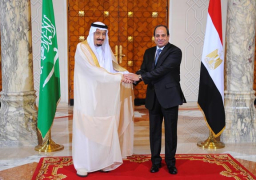 الرئيس السيسي لـ” خادم الحرمين”: أمن الخليج جزء لا يتجزأ من أمن مصر