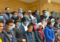 التضامن تنظم زيارة لأبناء دورالرعاية والمعاقين لمركز التدريب البحري