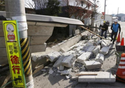 مصرع وإصابة أكثر من 200 شخصًا جراء زلزال اليابان