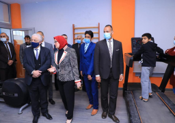 شوقي يتفقد مركز تأهيل ذوى الاحتياجات الخاصة بالعاشر من رمضان