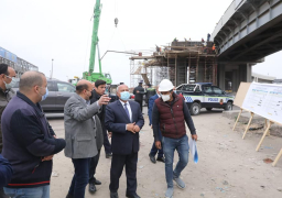 وزير النقل يتفقد تطوير وتوسعة عدد من كباري طريق القاهرة/ الإسكندرية