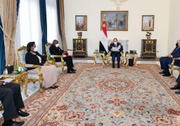 الرئيس السيسي يستقبل وزير خارجية انجولا