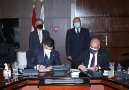 توقيع مذكره تفاهم بين”متروالانفاق”و”هيتاشي للسكك الحديدية” اليابانية