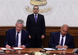 مدبولي يشهد توقيع إتفاقية تمويل مع الجانب الفرنسي للخط الأول للمترو