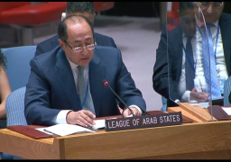 نص كلمة الســـفير حســــام زكي بجلسة مجلس الأمن حول الأزمة السورية