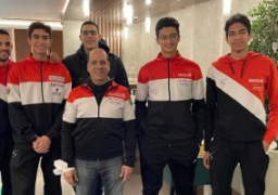 منتخب سلاح السيف يغادر القاهرة للمشاركة فى كأس العالم بالمجر