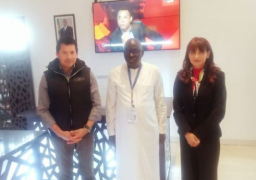 وزيرالرياضة يصل داكار لمؤازرة المنتخب فى مباراته المصيرية أمام السنغال