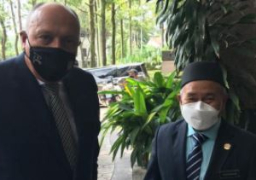 بالصور..شكري يلتقي وزيري الدفاع والبيئة الماليزيين في كوالامبور