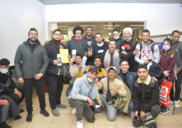 إقلاع رحلة “ايركايرو” للقاهرة وعلى متنها الطلبة العائدين من اوكرانيا