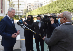 وزير المالية والاقتصاد الفرنسي: مصر وفرنسا تربطهما صداقة قوية للغاية