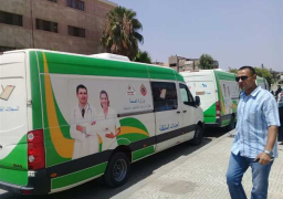 الصحة تطلق 3 قوافل طبية ضمن حياة كريمة بالمحافظات