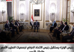 رئيس الوزراء يستقبل رئيس الاتحاد الدولي لجمعيات الصليب الأحمر والهلال الأحمر