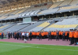 استعدادات مكثفة لتأمين مباراة الزمالك والمصري الليلة