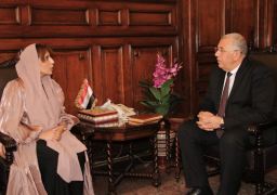 القصير يبحث مع سفيرة الامارات بالقاهرة الاستثمار الزراعي بالبلدين