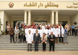 عبد الغفار يتفقد مستشفى “دار الشفاء”.. ويوجه بسرعة إنهاء أعمال التطوير