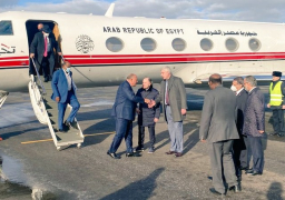 شكري وابو الغيط ووزراء خارجية مجموعة الاتصال العربية يصلون موسكو