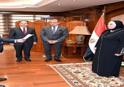 وزيرة التجارة والصناعة تشهد مراسم القسم القانوني لدفعة جديدة من الملحقين التجاريين
