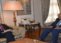 شكري يبحث مع رئيس شبكة حلول التنمية المستدامة قضايا المناخ
