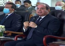 السيسى: طلبت منذ 3 سنوات تدشين مصانع جديدة لـ قها وإدفينا لحل الأزمات