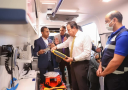 عبد الغفار يدشن أول 7 نقاط للإسعاف ضمن مبادرة “حياة كريمة” بالدقهلية