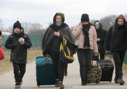 “تاس”: أكثر من 1.3 مليون لاجئ من أوكرانيا ودونباس دخلوا روسيا