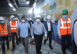 وزير النقل يتفقد جاهزية مترو “العتبة – الكيت كات” للتشغيل التجريبي