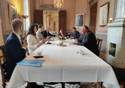 وزير الخارجية سامح شكري يلتقي بوزيرة خارجية السويد