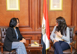 المشاط تبحث التعاون مع ممثل الأمم المتحدة للحد من مخاطر الكوارث