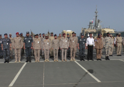 القوات المسلحة تنفذ تدريبات مشتركة بالمملكة العربية السعودية