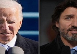 بايدن وترودو يبحثان هاتفيا سبل تقديم مساعدات أمنية لأوكرانيا