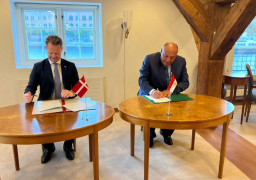 شكري ونظيره الدنماركي يوقعان مذكرة تفاهم بين وزارتي خارجية البلدين