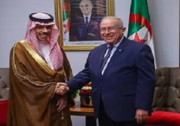 وزير الخارجية السعودي يجري مباحثات مع نظيره الجزائري