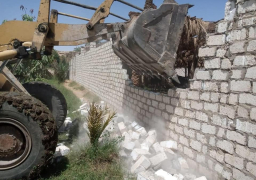 وزارة الرى تواصل العمل أثناء إجازة العيد لرصد وإزالة التعديات