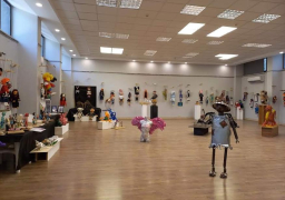 جامعة حلوان تنظم معرضاً للأعمال الفنية والتصميمات المعمارية