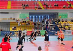 خسارة منتخب الكرة الطائرة للرجال من إسبانيا بدورة ألعاب البحر المتوسط