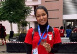 يمني عياد تحصد برونزية وزن 54 كجم بدورة ألعاب المتوسط بالجزائر