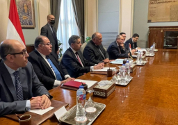 شكري يبحث مع وزير خارجية لاتفيا سبل تطوير التعاون الثنائي