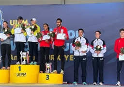 مصر تتوج ببرونزية الزوجي المختلط في كأس العالم للخماسي الحديث