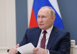 “بوتين” يستعرض مقطعا مصورا لتدمير أسلحة أمريكية في أوكرانيا